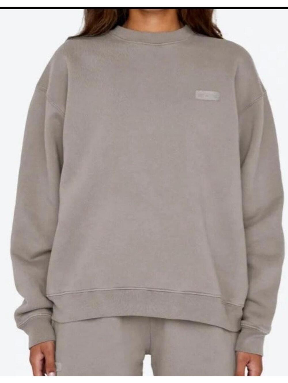 Set Active Light Gray Sweatshirt Size M
